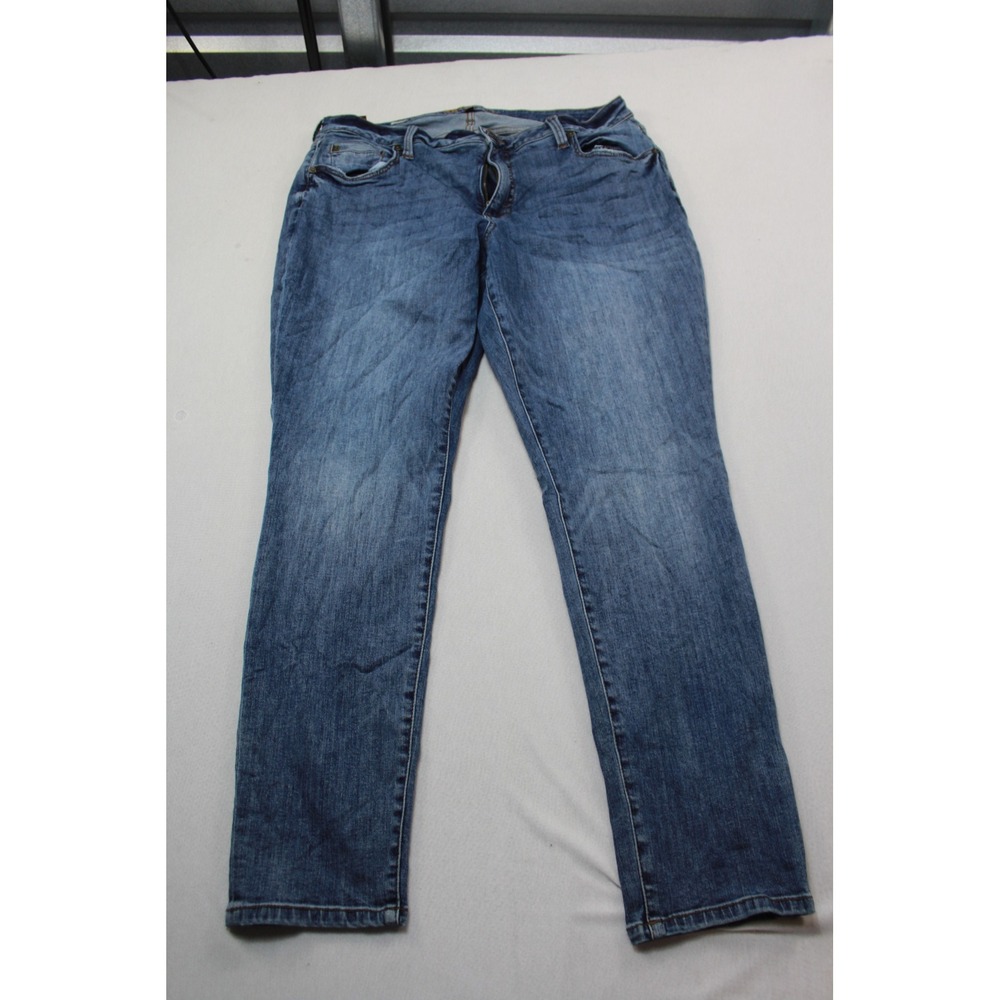 Kut from the Kloth Katy Boyfriend Jeans Women 14W Blue Excellent Medium Wash